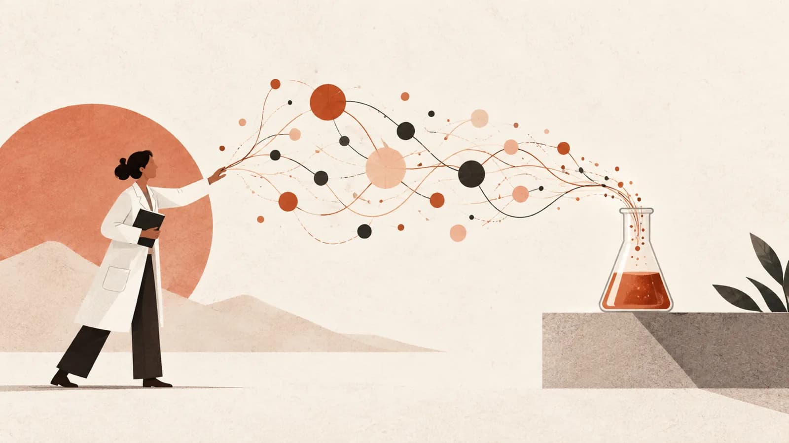 Illustration for AI Adoption in Scientific Work