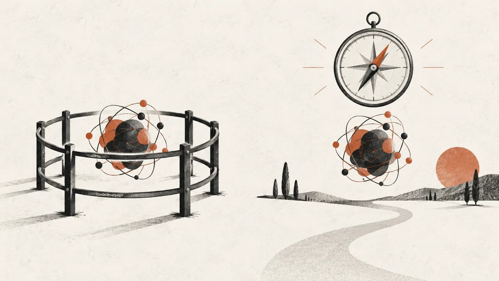Illustration for AI Control vs. Alignment