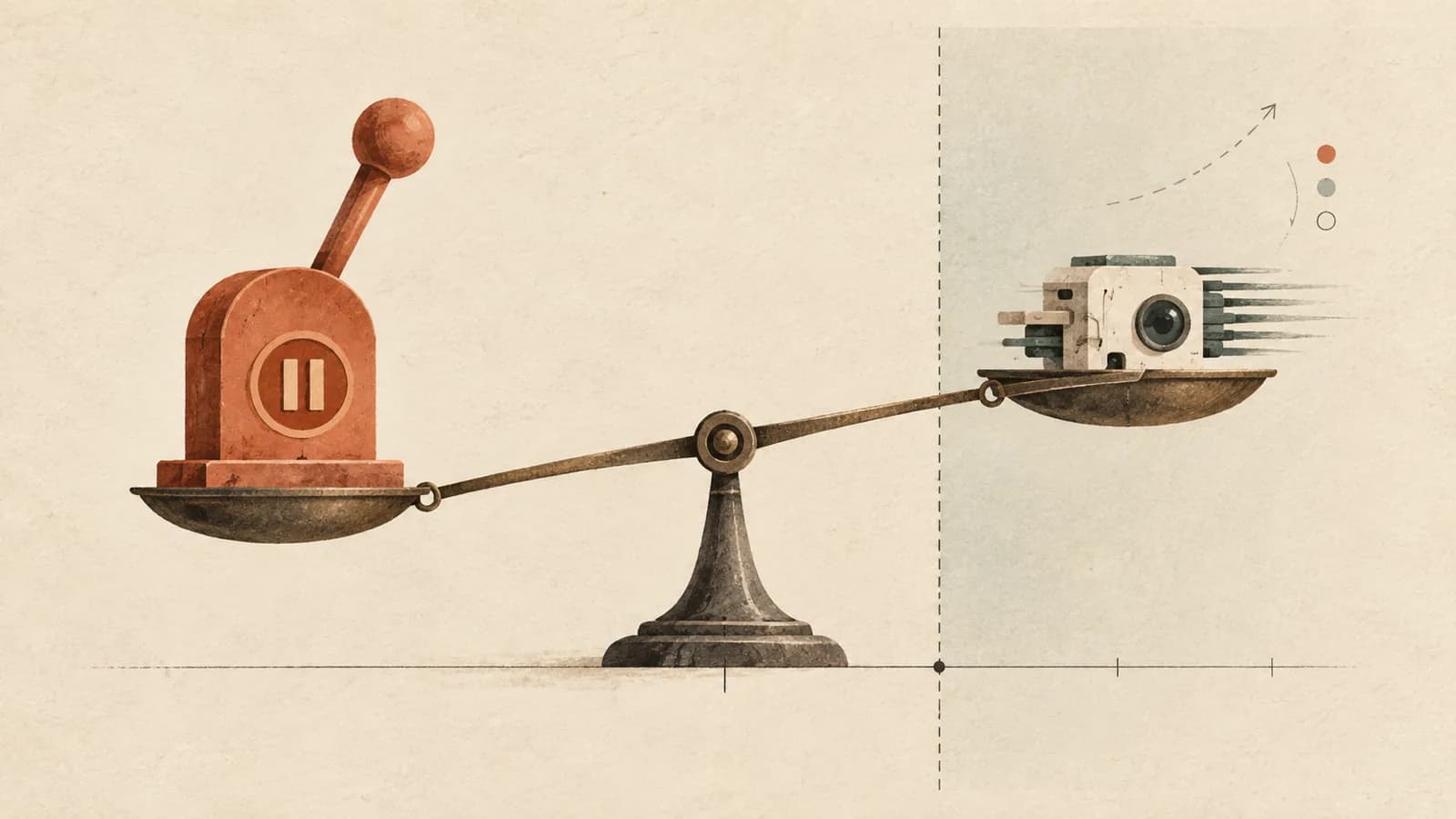 Illustration for Competitor-Indexed Safety Triggers: What the Revision Record Settles About Pause Postures, Acceleration Regret and Benchmark Perimeters