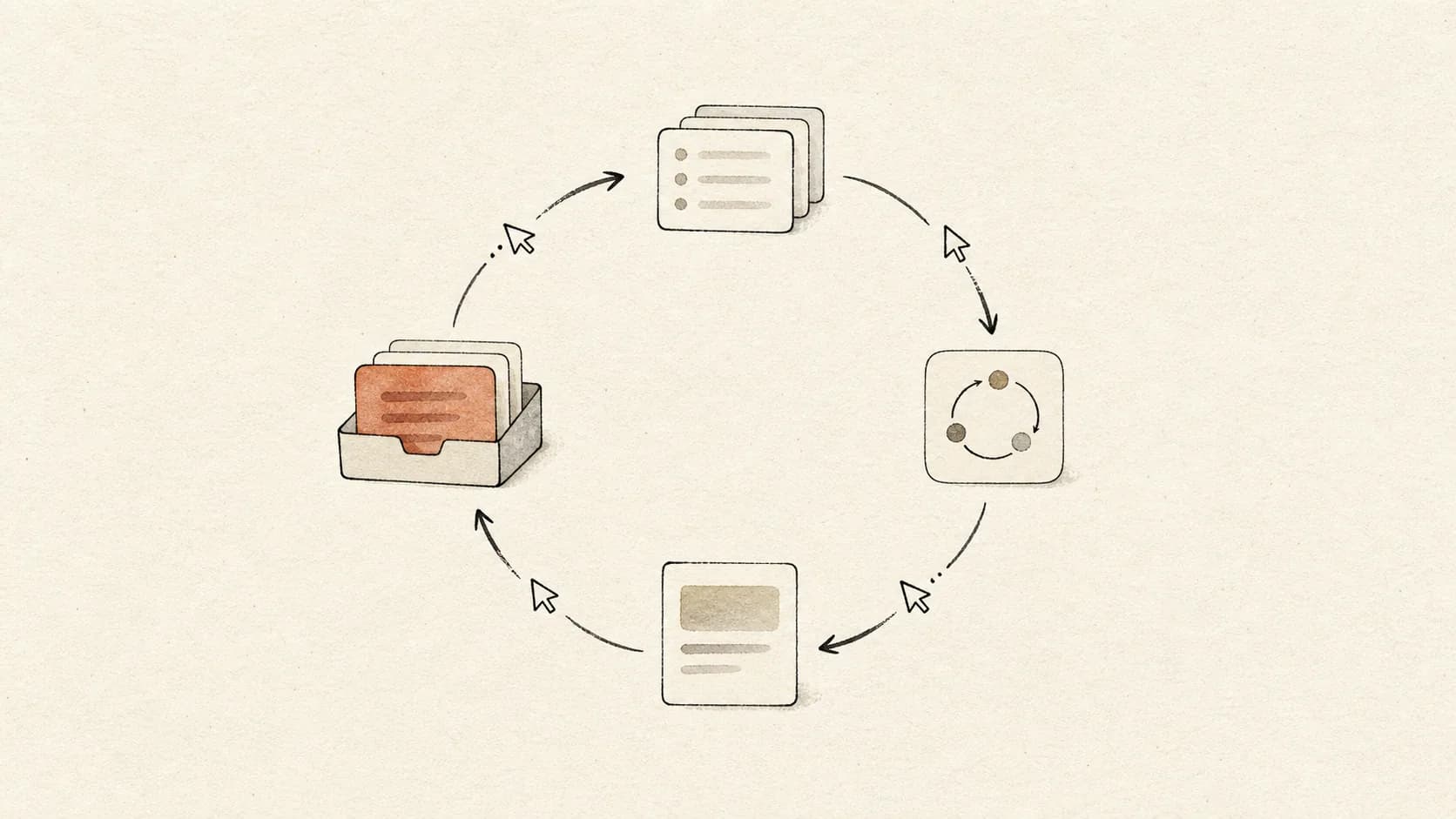 Illustration for Agent Loop Pattern