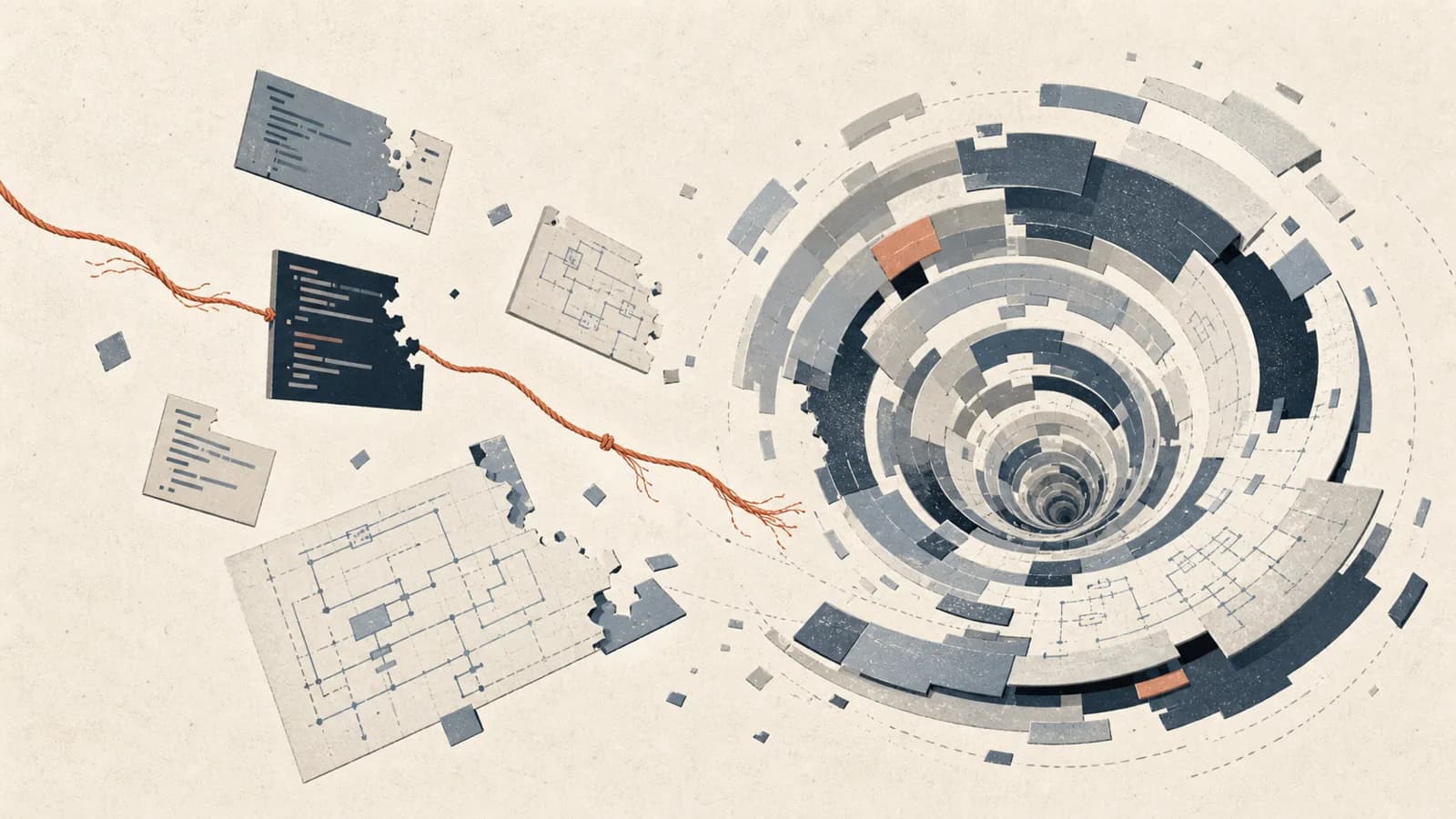 Illustration for Agentic Technical Debt