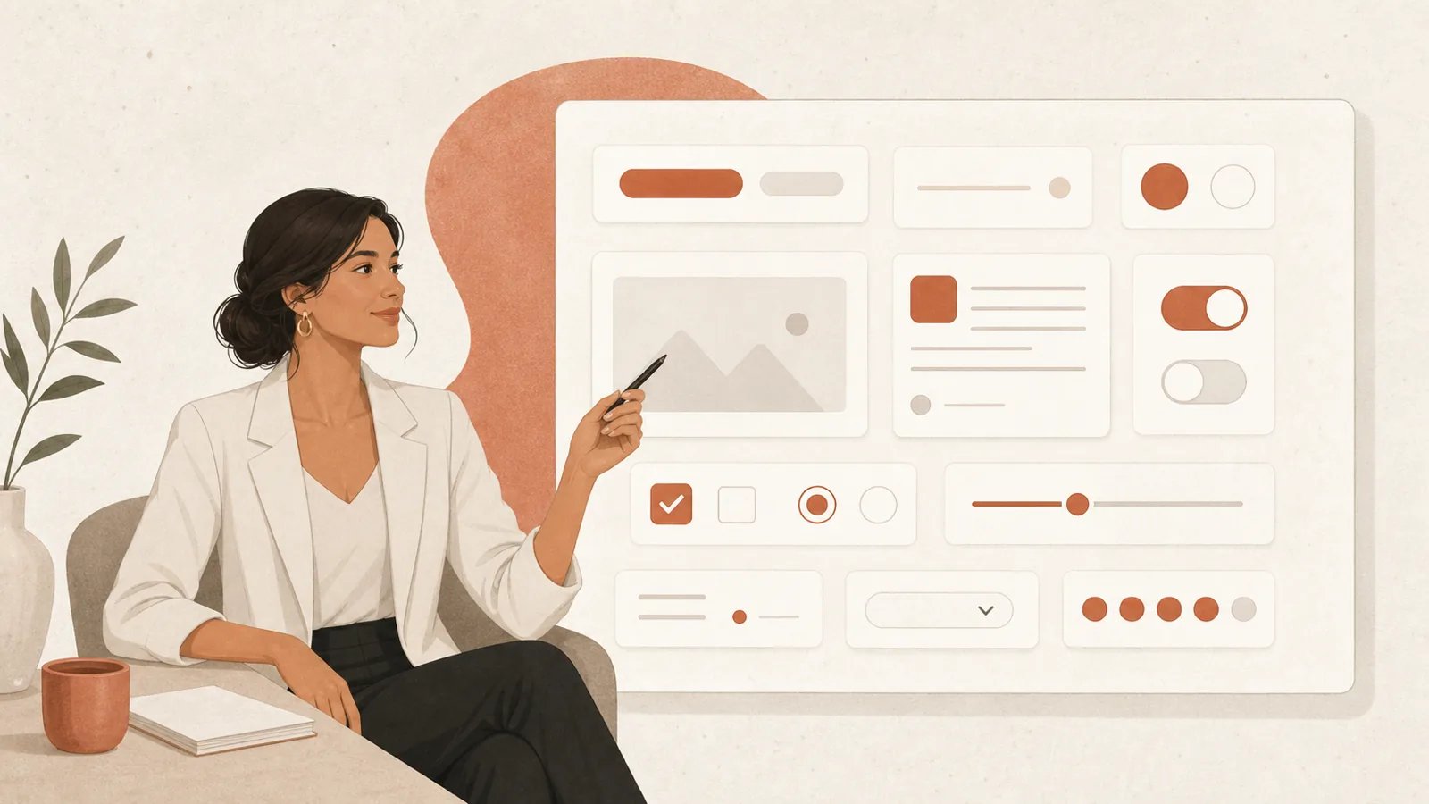 Illustration for Claire Vo