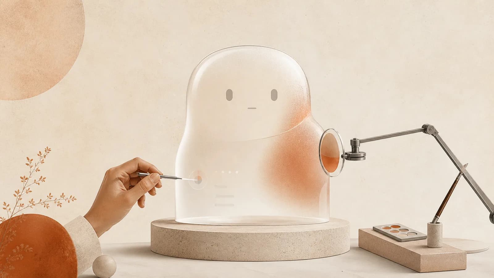 Illustration for Claude Character as Product