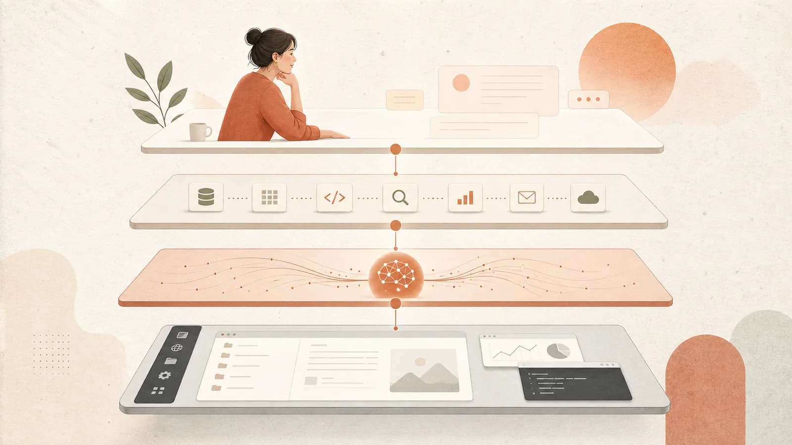 Illustration for The Future of Agent Interfaces