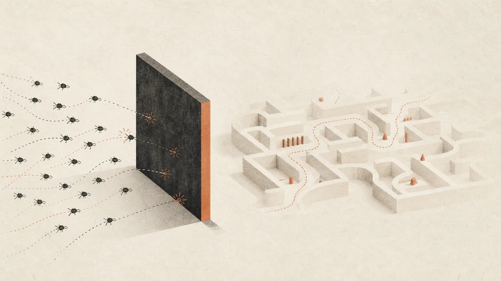 Illustration for Impossible, Not Tedious (Design Test)