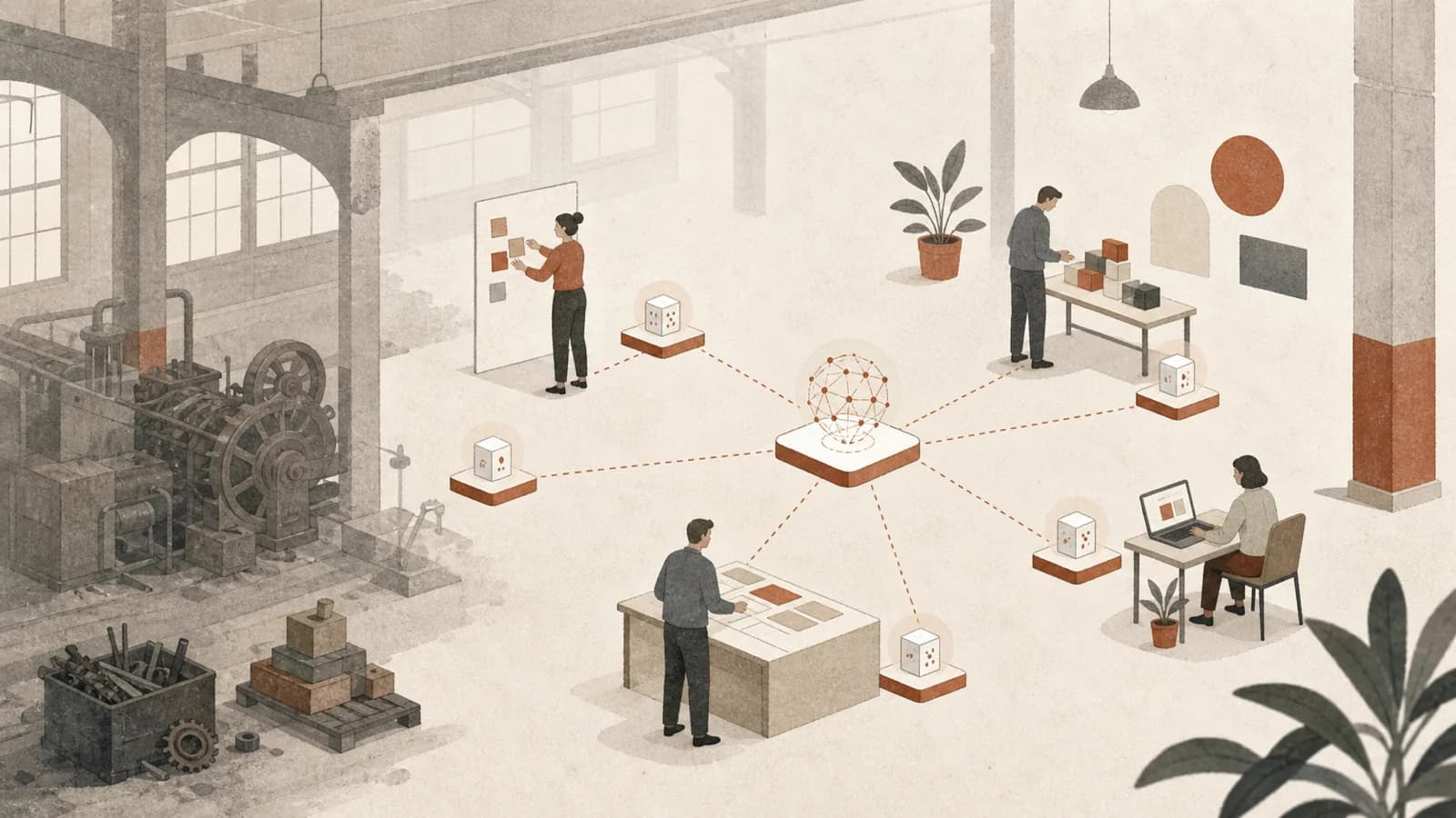 Illustration for Organizational Complements to AI