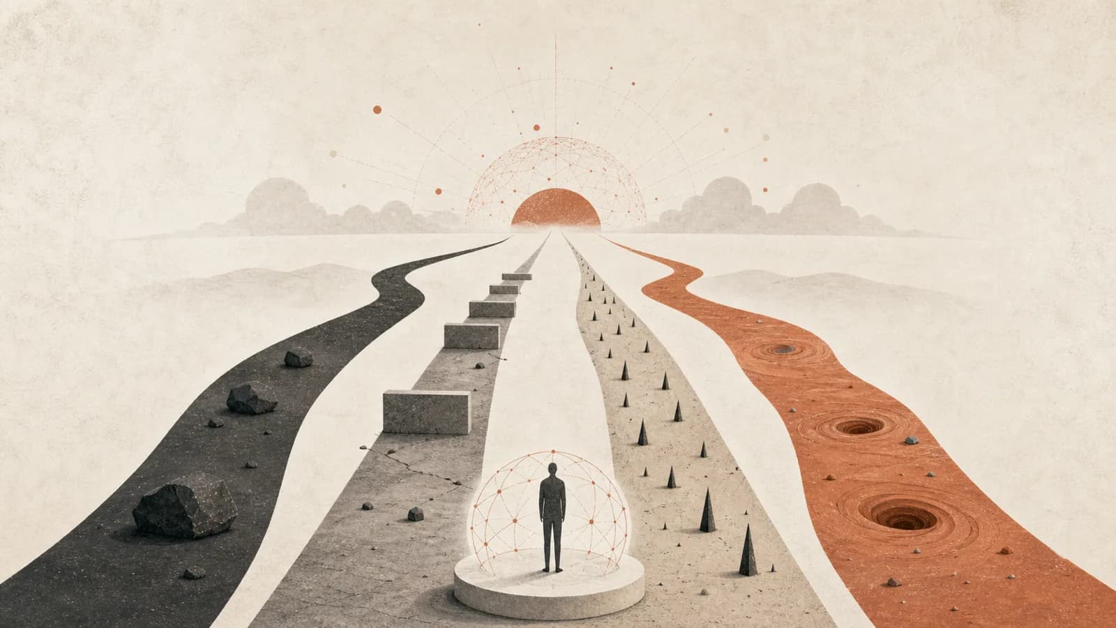 Illustration for AGI-to-ASI Pathways