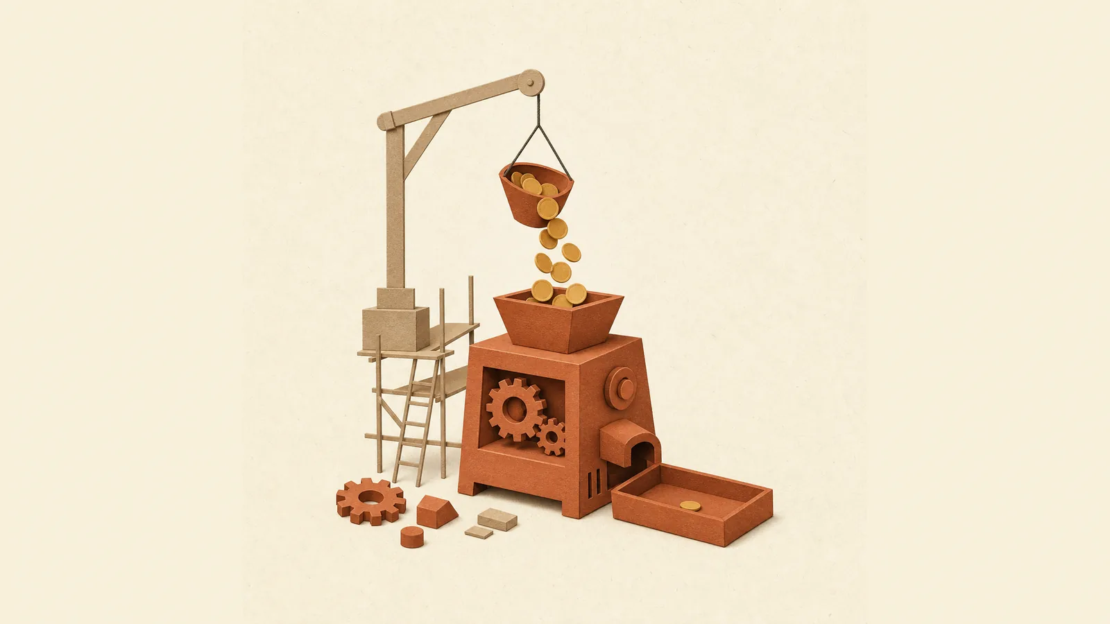Illustration for AI Investment Story, Not Efficiency Story
