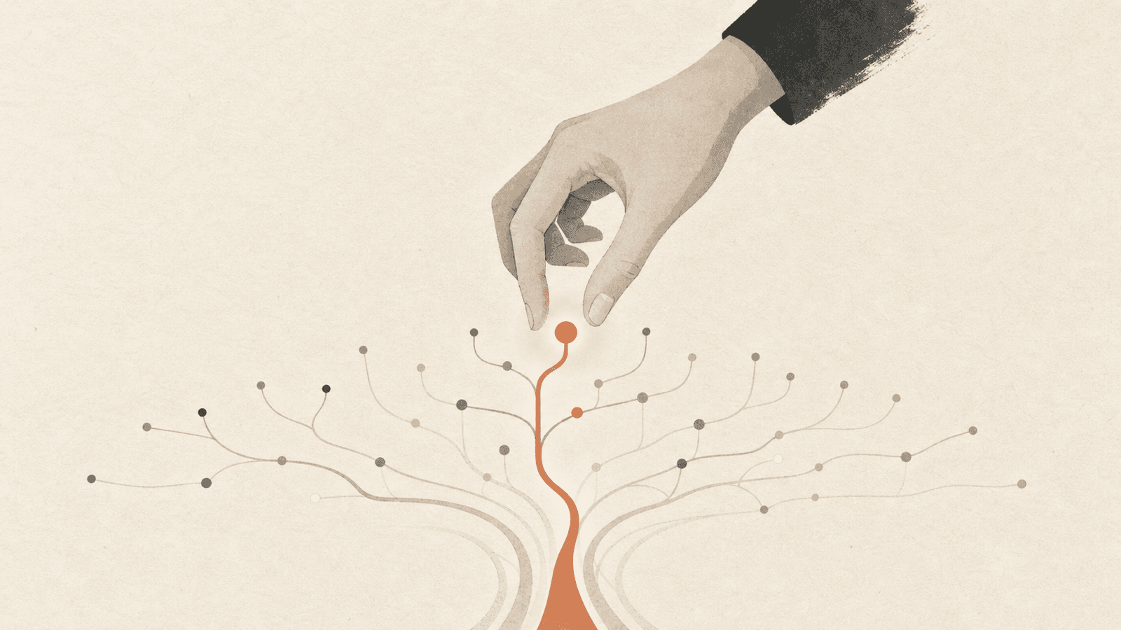 Illustration for Research Taste as the Human Bottleneck