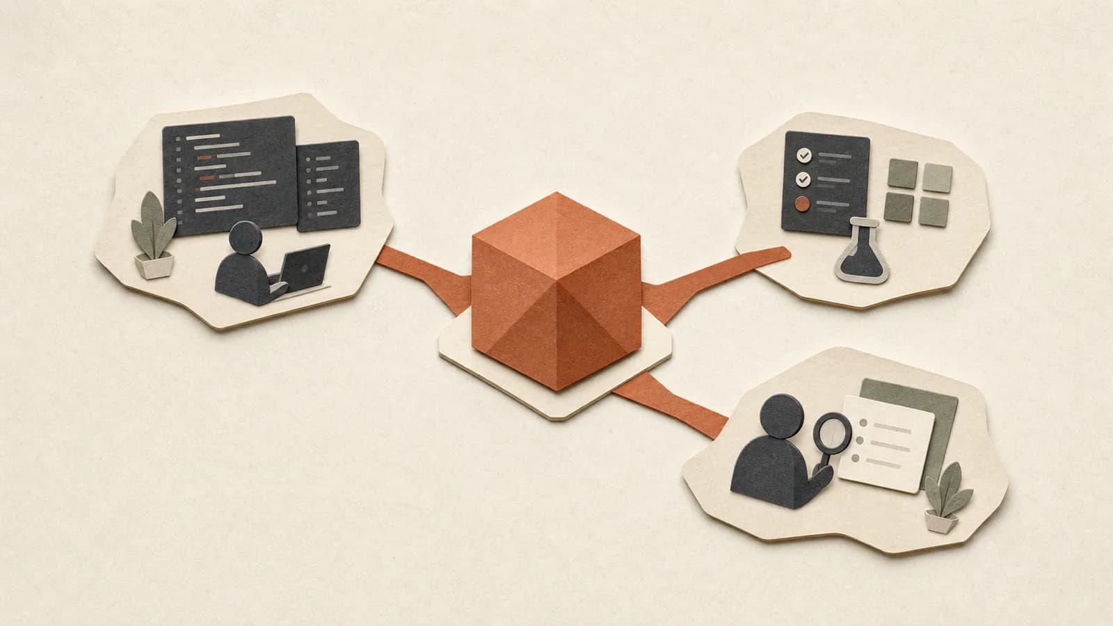 Illustration for Single General Agent vs. Multi-Agent Coding Architecture