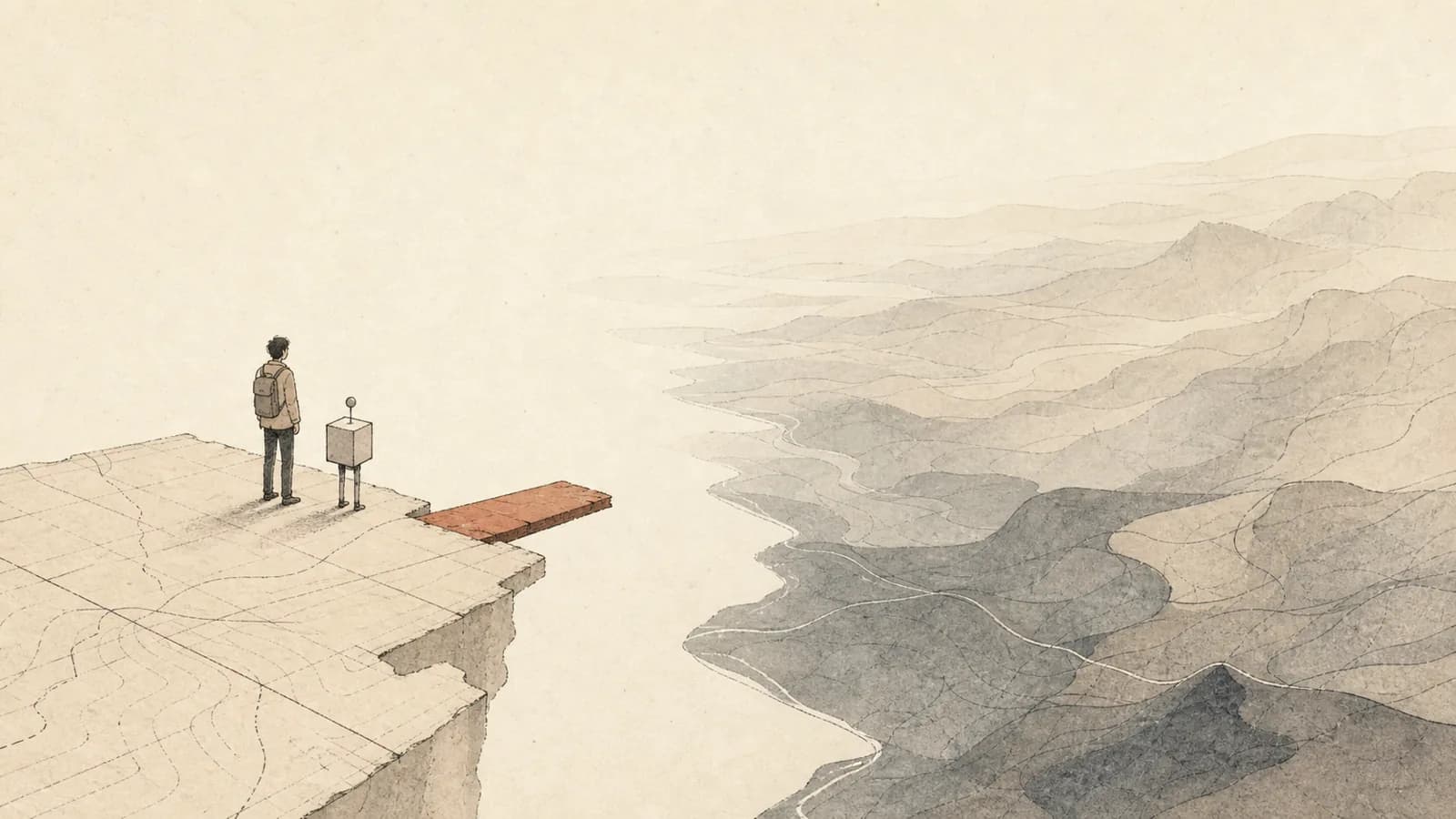 Illustration for Unknowns as the Agentic Bottleneck